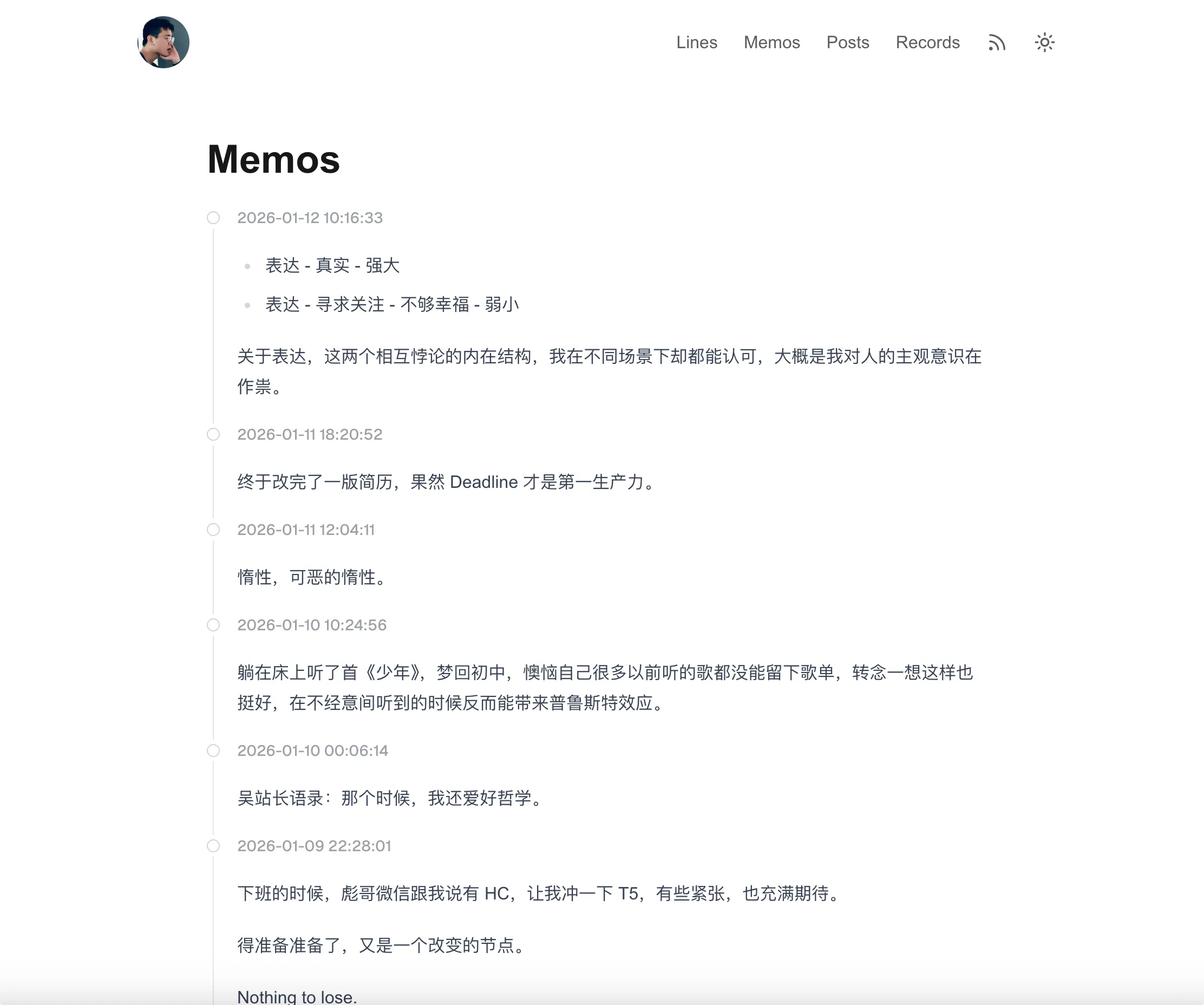 Memos