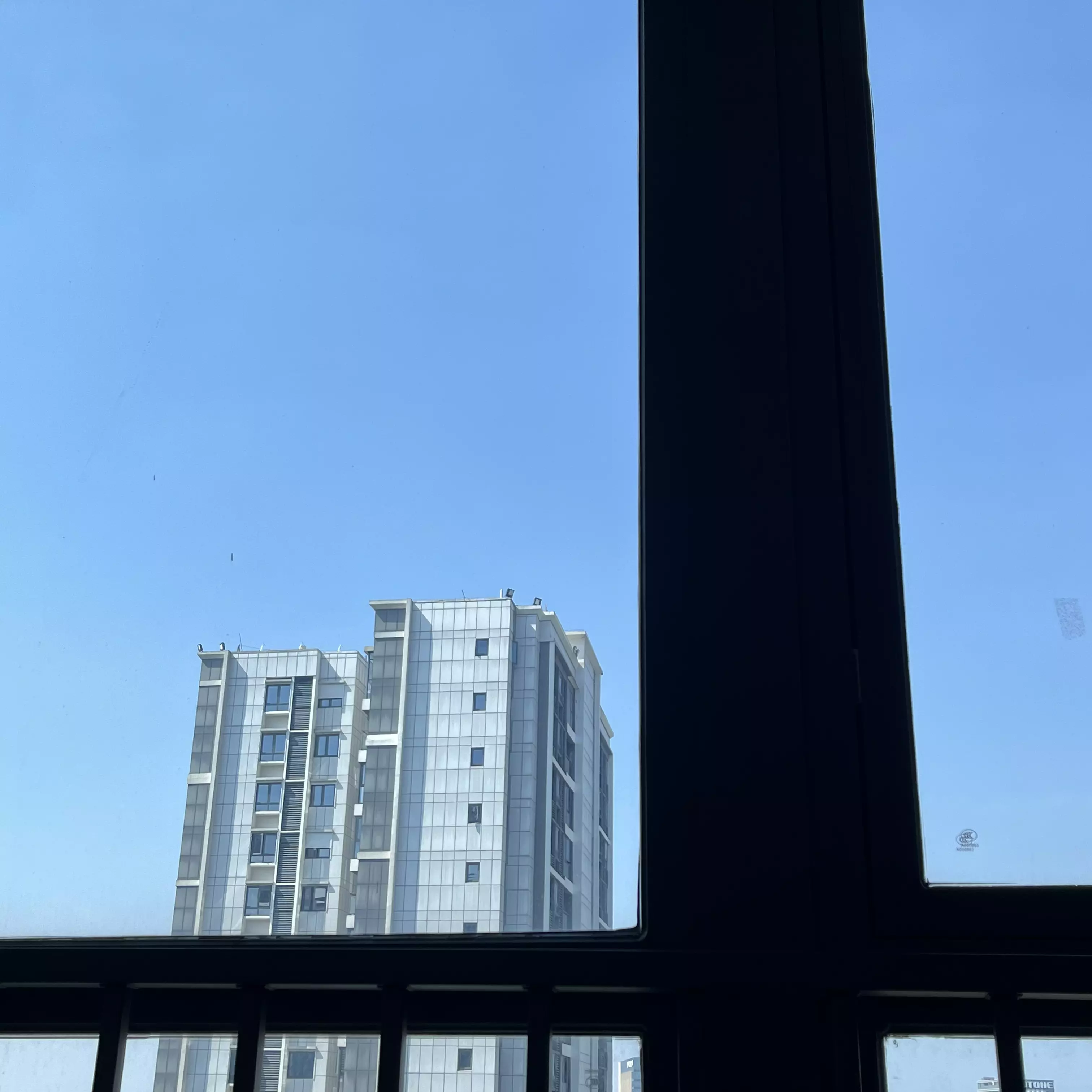 窗外